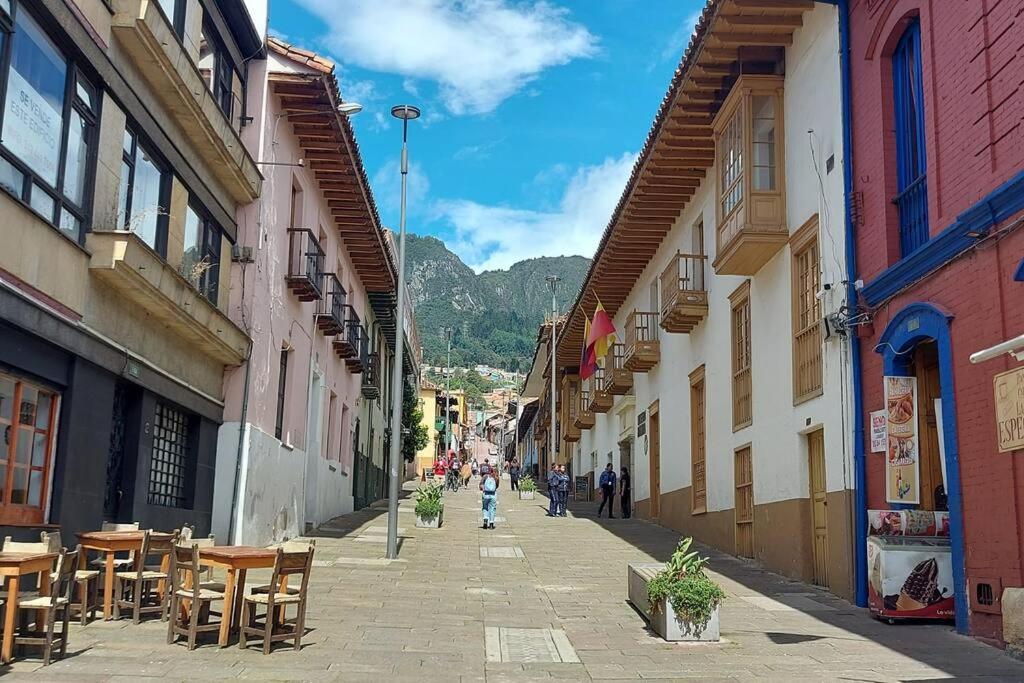 Grandioso Apartaestudio La Candelaria โบโกตา ภายนอก รูปภาพ